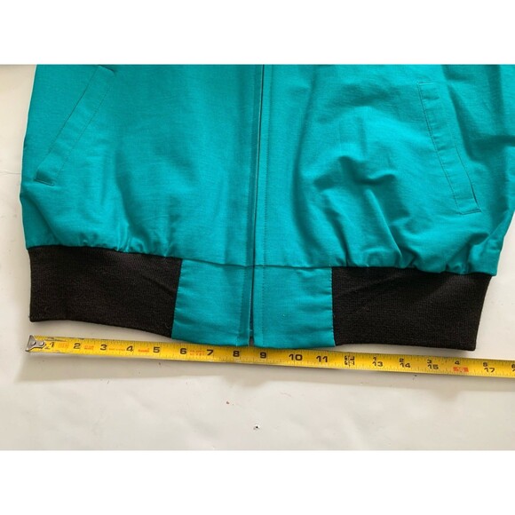 Vintage Wrangler Brushpopper Jacket Western Aztec Blue Mens M 90s Southwestern - Picture 7 of 16